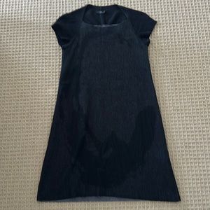 EUC short sleeve knit black dress size Crea Concept